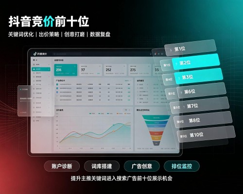 茫崖抖音搜索竞价